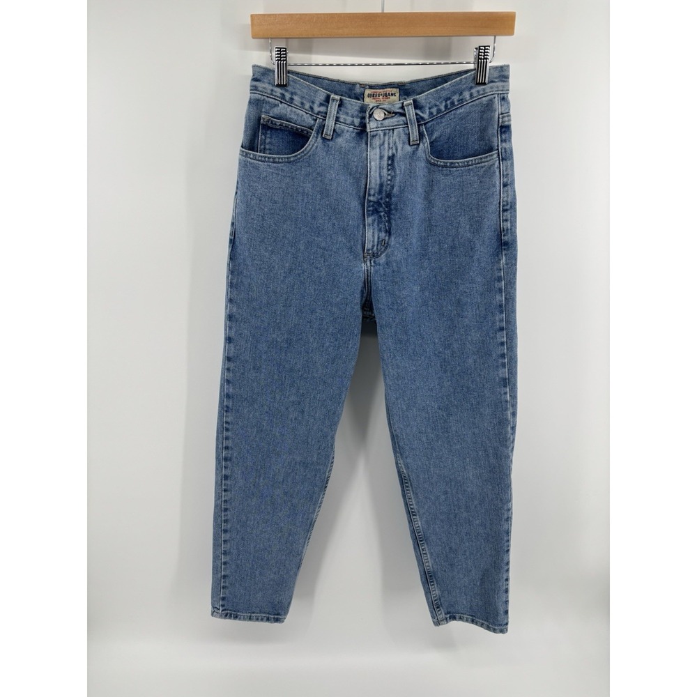 Vintage Guess Jeans Women's 31 (Meas 26x27) Denim High Rise 90s Excellent Cond